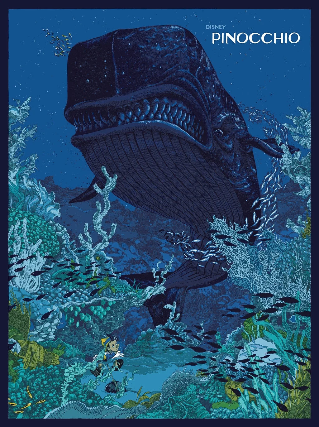 Mondo X Cyclops Print Works Print #09: Pinocchio - Jessica Seamans
