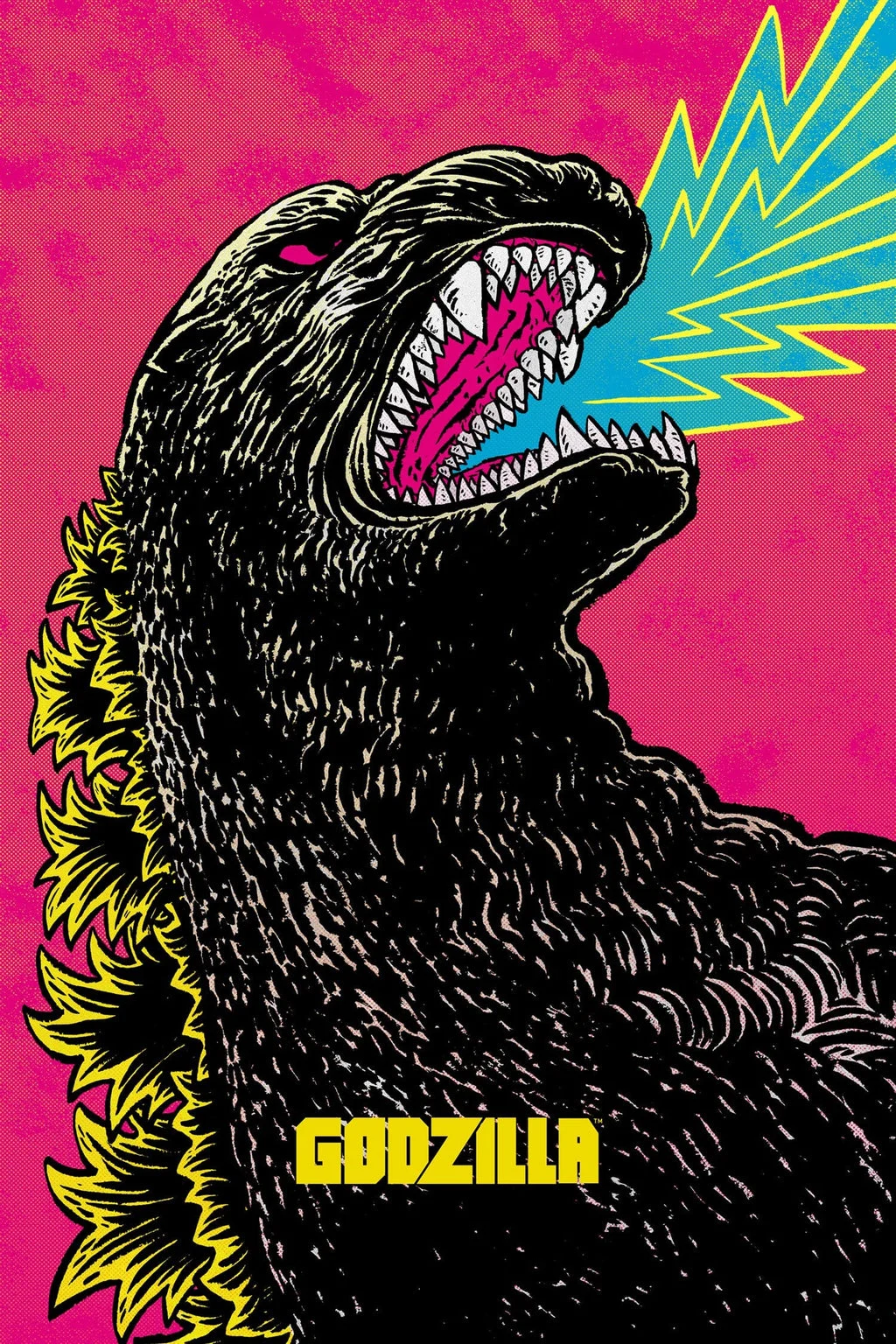 Black Dragon Press x Mondo #28: Godzilla Poster - Yuko Shimizu