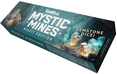 Metallic Dice Games 9204 Mystic Mines Misfit Gemstone Dice Set (7)