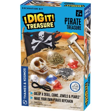 Thames & Kosmos 657536 I Dig It! Treasure - Pirate Treasure