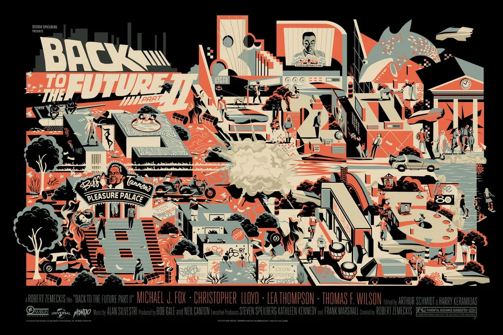 Back to the Future Part II Poster - Adam Simpson
