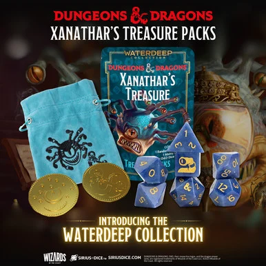 Sirius Dice 2300-01 Dungeons & Dragons: Xanathar's Treasure Blind Bag