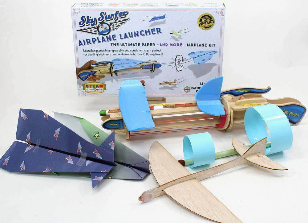 Sky Surfer Paper Plane Launcher - Pathfinders Design