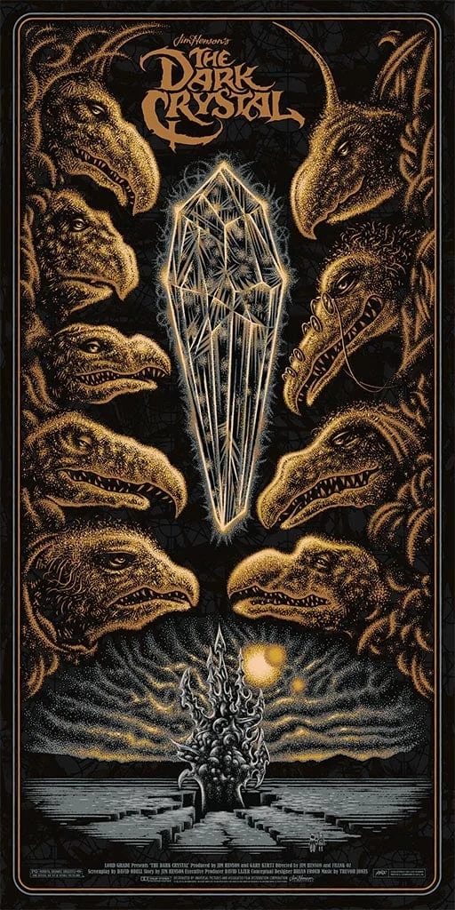 Dark Crystal (Variant) Poster - Todd Slater