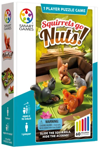SmartGames SG425US Squirrels Go Nuts! - Smart Toys and Games