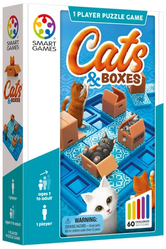 SmartGames SG450US Cats and Boxes - Smart Toys and Games