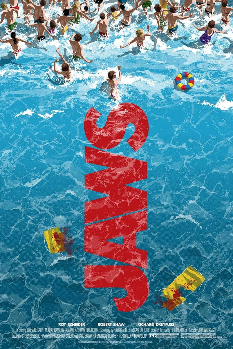 Jaws Poster - Mark Smith
