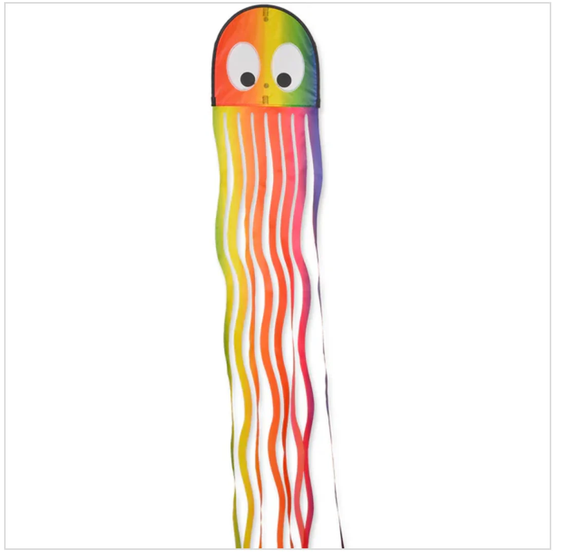 Squeaky The Octopus Kite- Warm Gradient