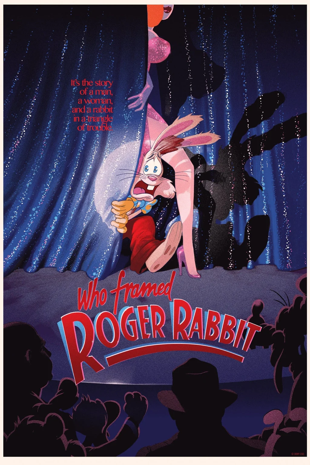 Who Framed Roger Rabbit Poster - Vincent Roucher