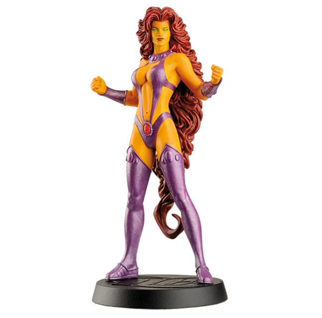 DC Superhero Collection Teen Titan Starfire 1:21 Scale Model Figurine - Eaglemoss