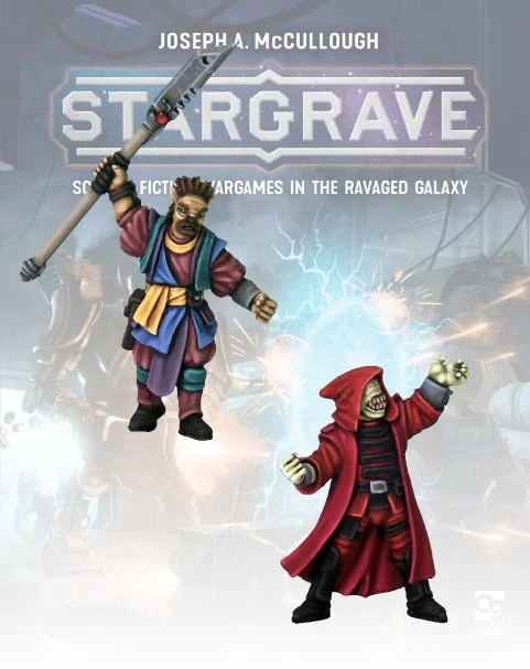 Stargrave Mystics II, 28 mm Scale Model Metal Figures - North Star Military Figures