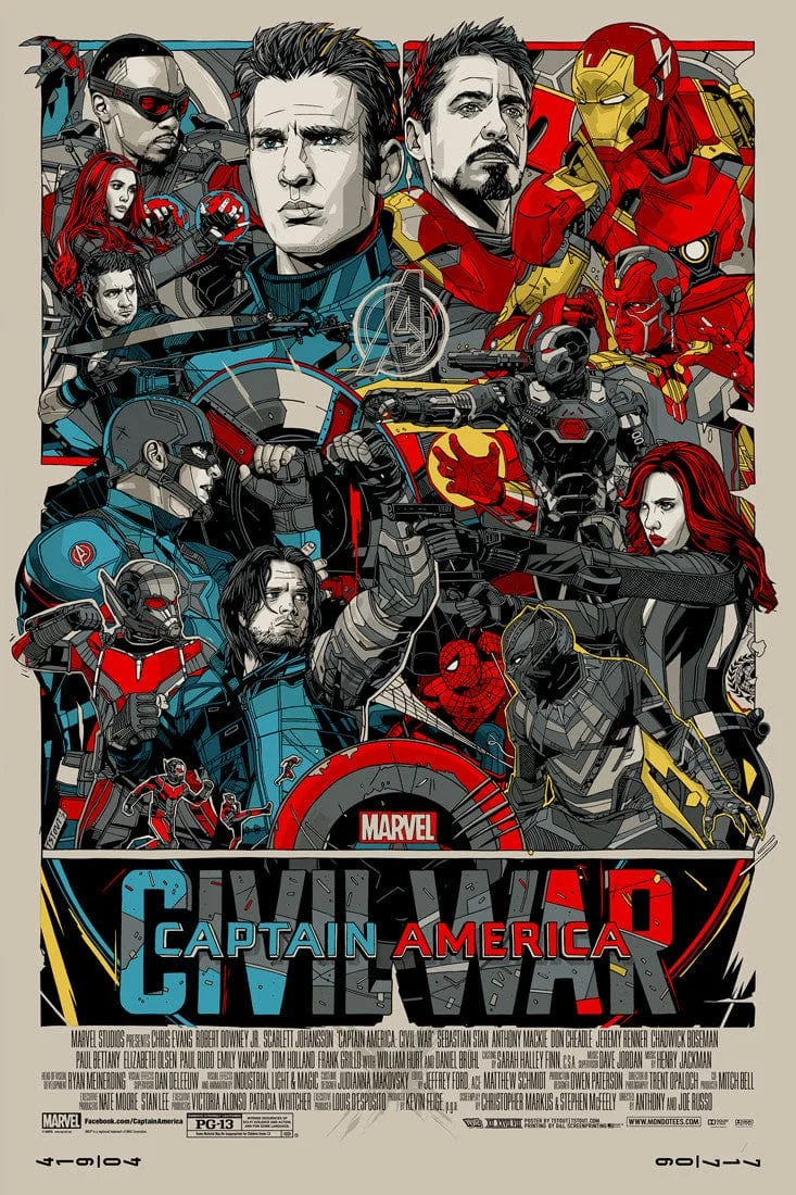 Captain America: Civil War - Tyler Stout
