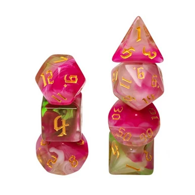 Foam Brain Games 2375 Superbloom RPG Dice Set - FoamBrain