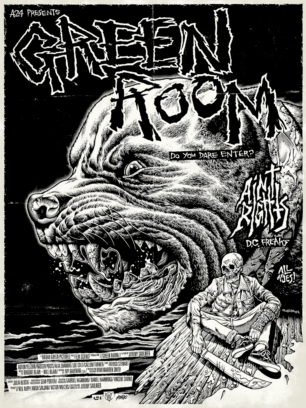 Green Room Poster - Mike Sutfin