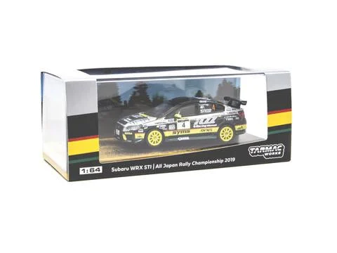 Subaru WRX STI #4, All Japan Rally Championship 2019, 1:64 Scale Diecast Car - Tarmac Works