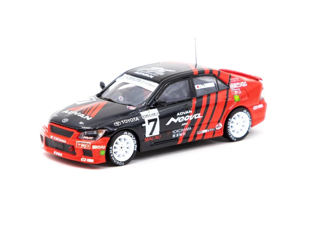 Toyota Altezza Macau Guia Race 2003 #7 1:64 Scale Diecast Car - Tarmac Works