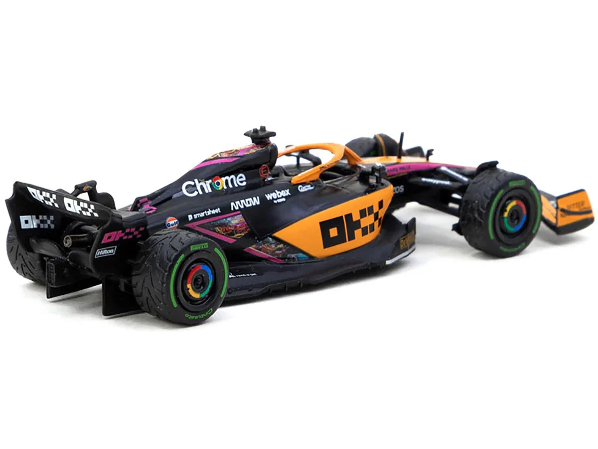 McLaren MCL36 #3 Daniel Ricciardo Formula One F1 "Japanese GP" (2022) "Global64" Series 1/64 Diecast Model Car by Tarmac Works - Mini GT