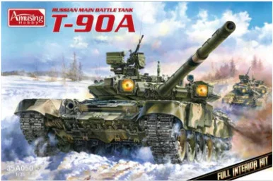 1/35 T-90A Main battle Tank FULL INTERIOR KIT