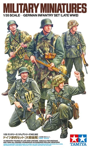 1/35 German Infantry Set (Late WWII) - 35382