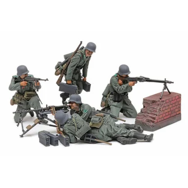 1/35 German Machine Gun Team Set (Mid-WWII) - TAM35386