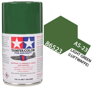 Tamiya 86523 AS-23 Light Green Aircraft Spray 100ml