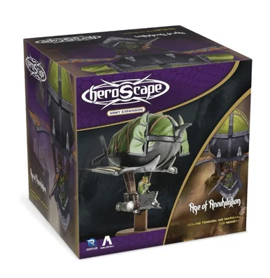Heroscape: Air Marshal Zed Nesbitt Army Expansion - Renegade Game Studios - RGS
