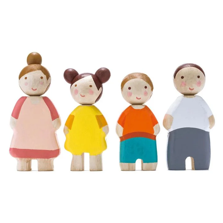The Leaf Family Wooden Doll Set - Tender Leaf Toys