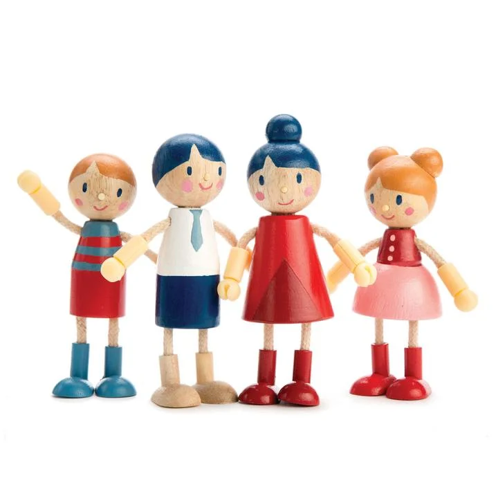 The Doll Family Wooden Doll Set - Tender Leaf Toys