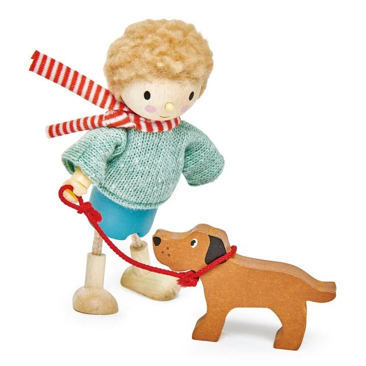 Mr. Goodwood and His Dog Figure Set - Tender Leaf Toys