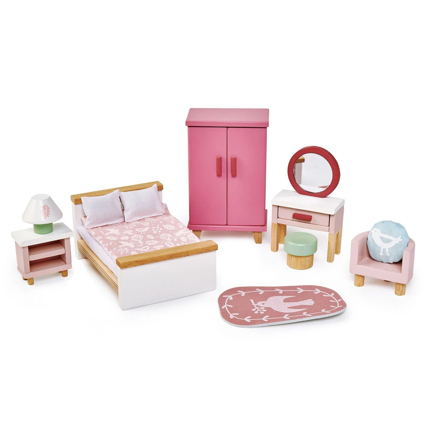 Dolls House Bedroom Furniture - Tender Leaf Toys