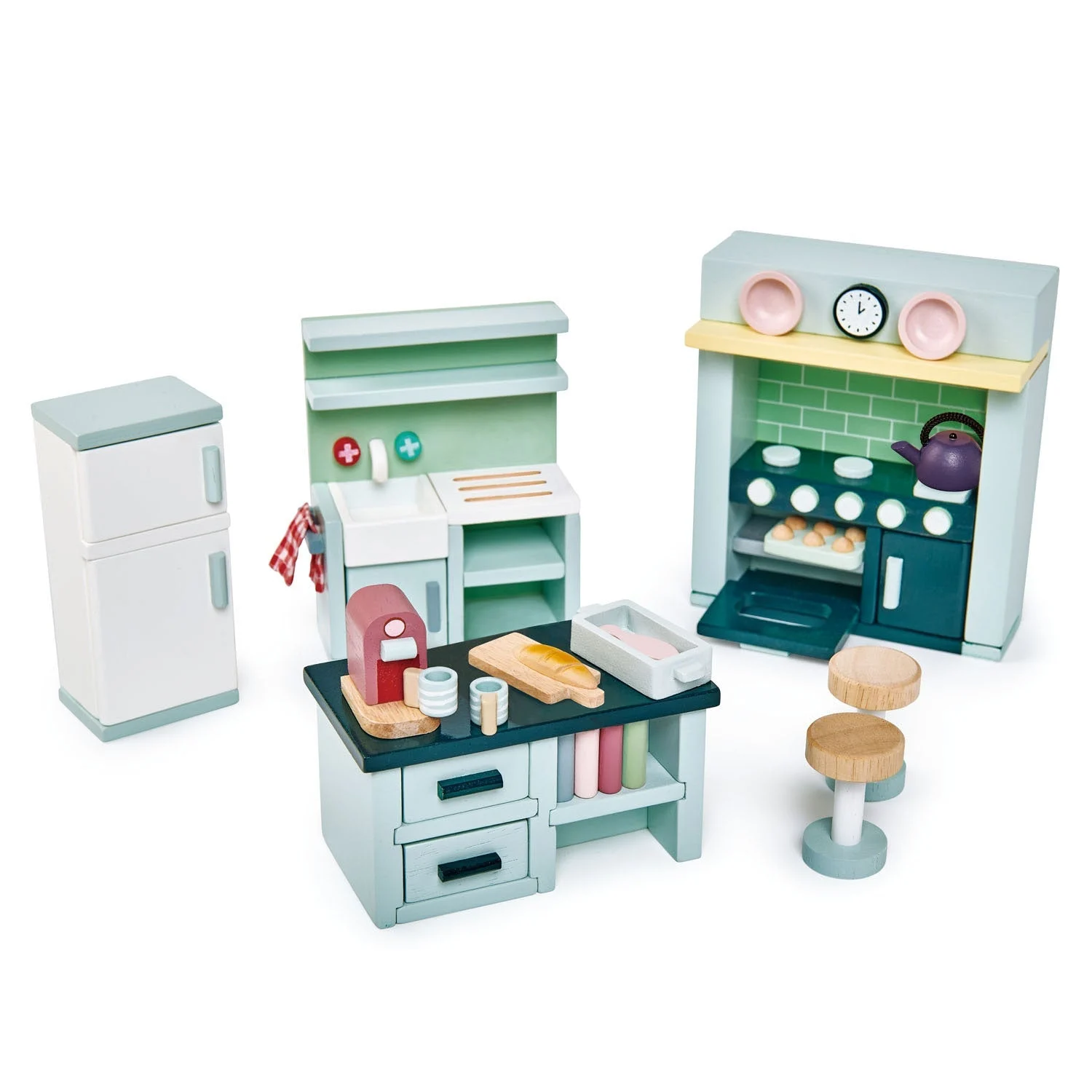 Dolls House Kitchen Furniture - Tender Leaf Toys