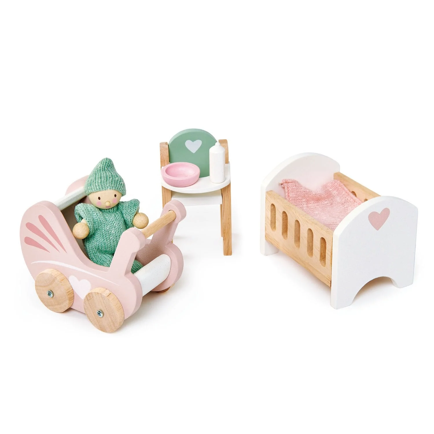 Dolls House Nursery Set - Tender Leaf Toys