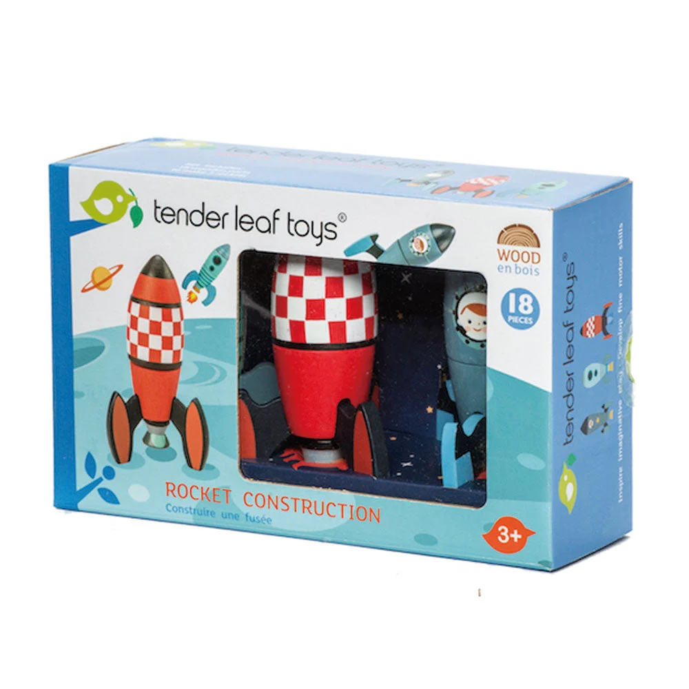 Rocket Construction Play Set - Tender Leaf Toys