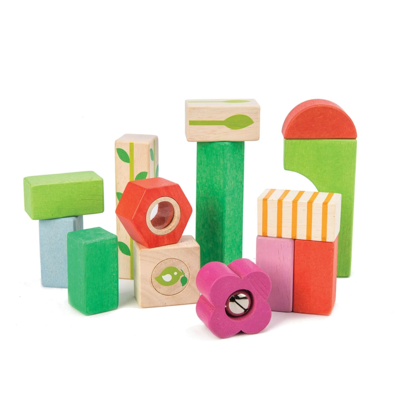 Nursery Wooden Blocks Set - Tender Leaf Toys