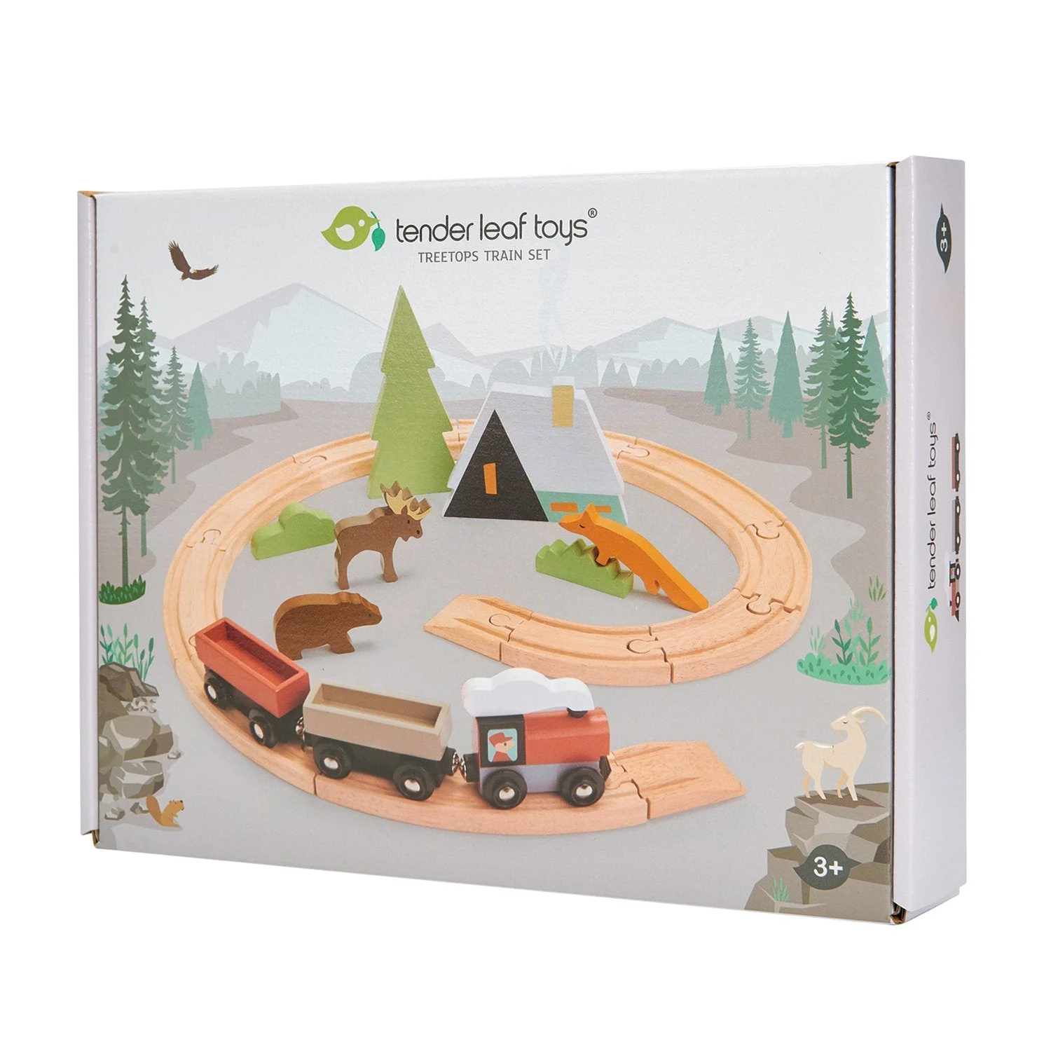 Treetops Train Set - Tender Leaf Toys