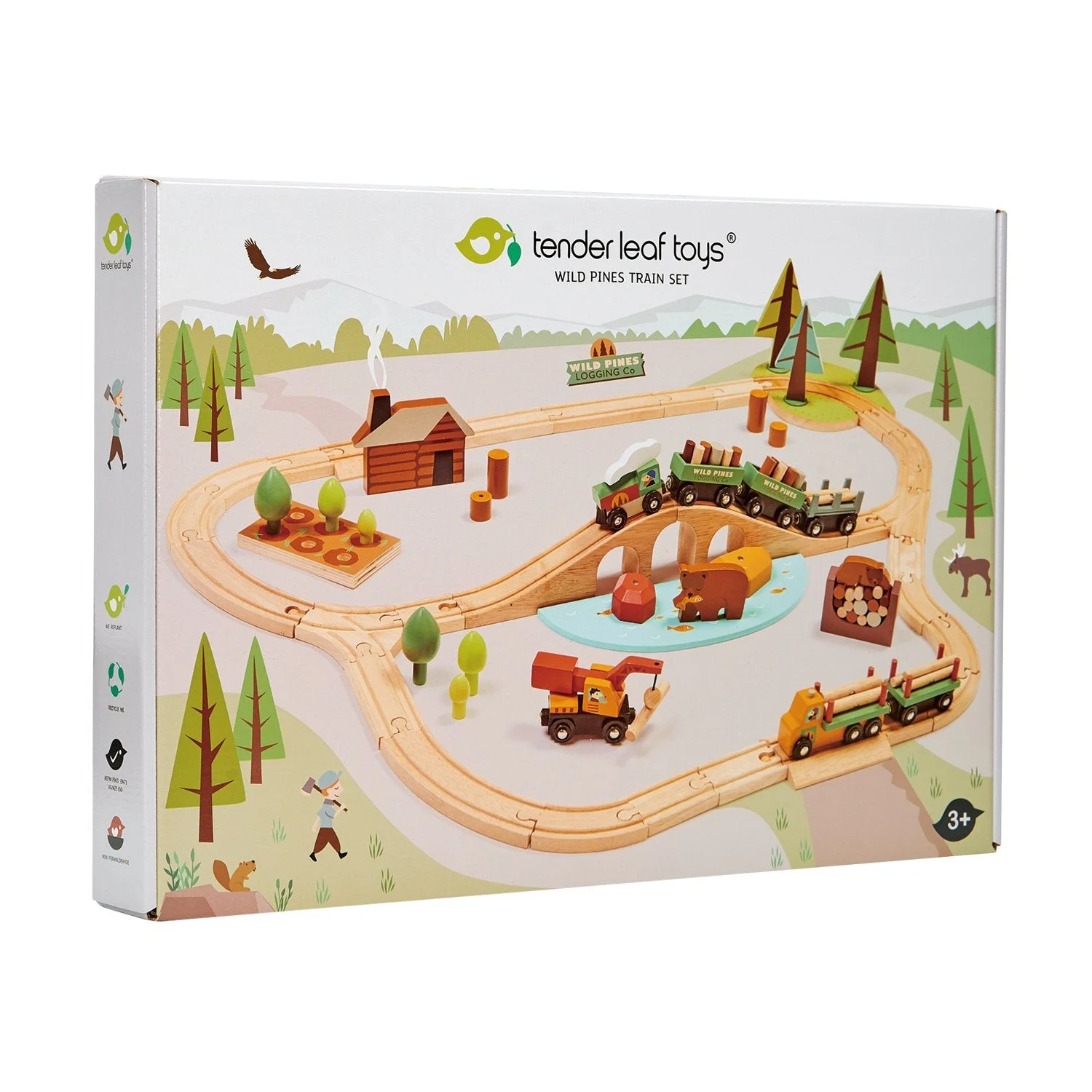 Wild Pines Train Set - Tender Leaf Toys