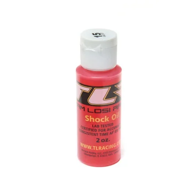 Team Losi Racing TLR74000 Silicone Shock Oil, 15WT, 104CST, 2oz