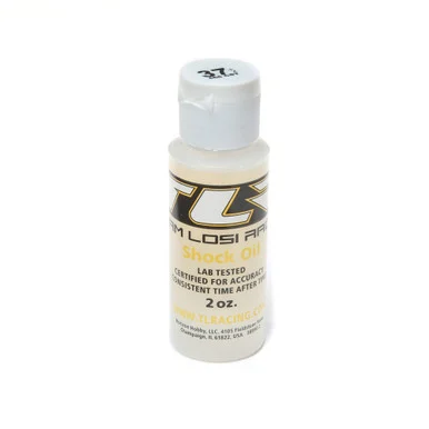 Team Losi Racing TLR74009 Silicone Shock Oil, 37.5WT, 468CST, 2oz