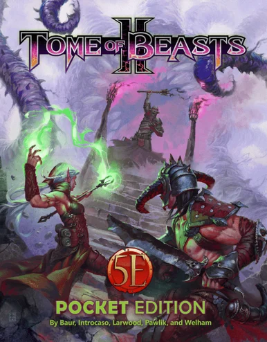 Kobold Press 9122: D&D 5E: Tome of Beasts II PE