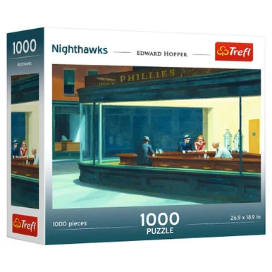 Trefl 93367 Nighthawks 1000 Piece Puzzle - Maistro