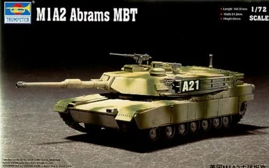 Trumpeter 7279 M1A2 Abrams MBT 172