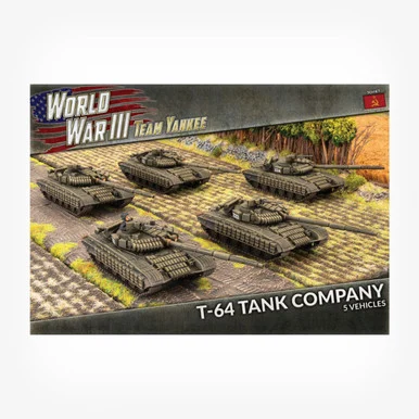 15mm T-64 Tank Company - TSBX30