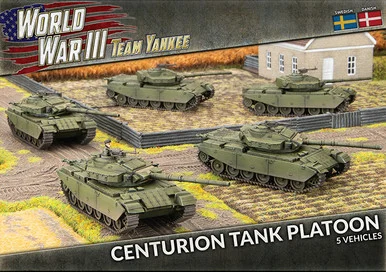 15mm Centurion Tank Platoon - TSWBX02