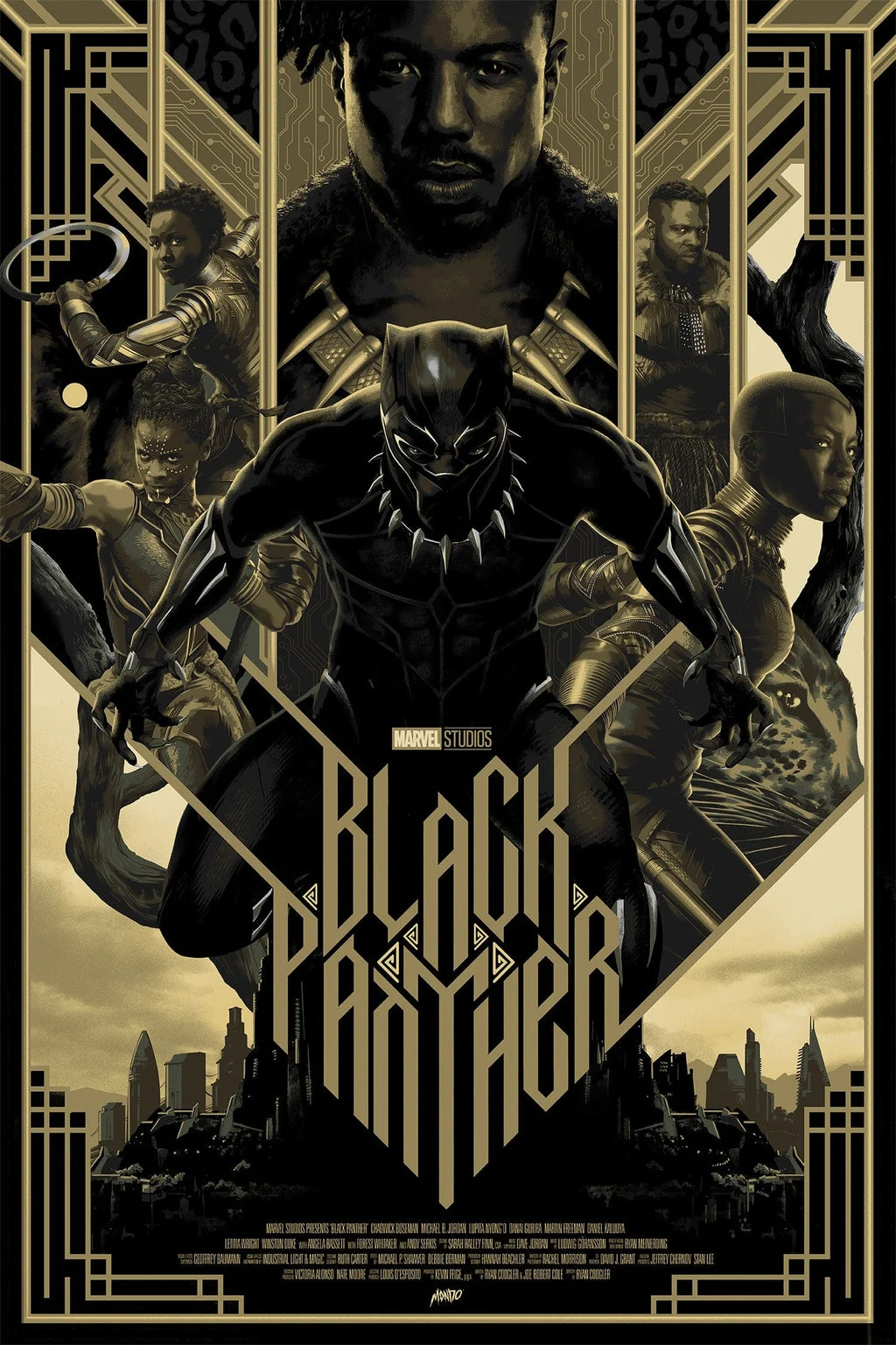 Black Panther – Poster - Matt Taylor