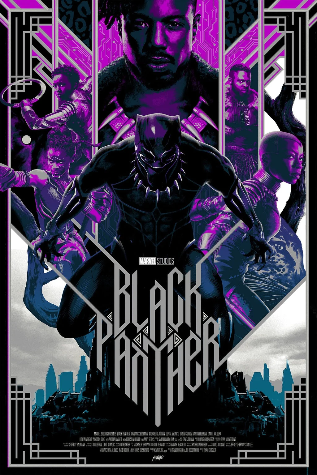 Black Panther (Variant) – Poster - Matt Taylor