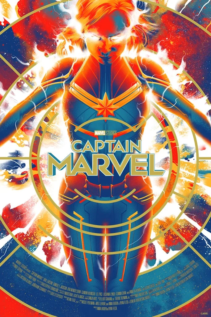 Captain Marvel Poster - Matt Taylor