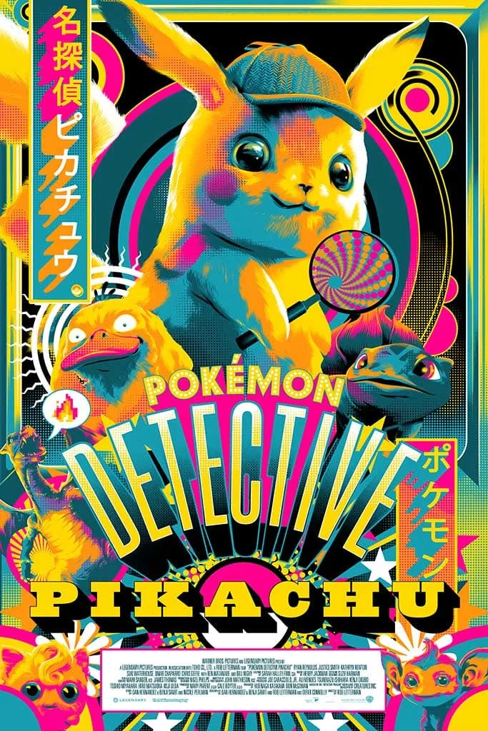 Detective Pikachu Poster - Matt Taylor