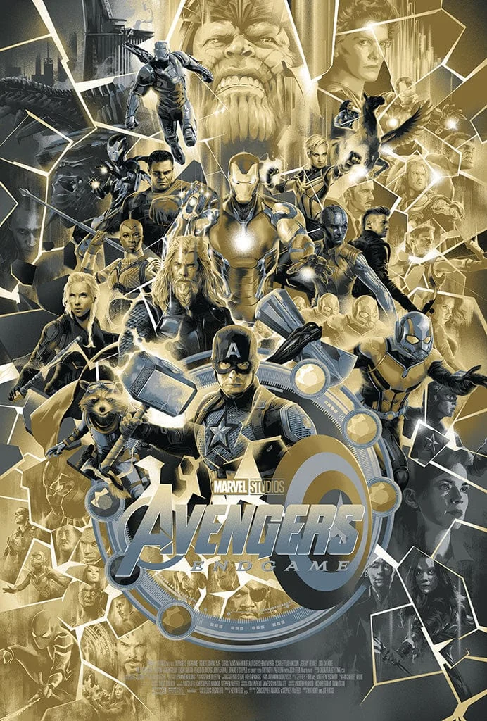 The Avengers: Endgame (Variant) Poster - Matt Taylor