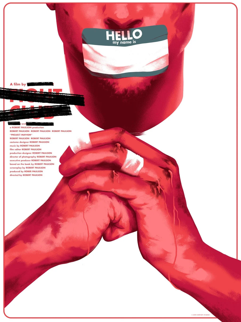 Fight Club Poster - Matt Taylor