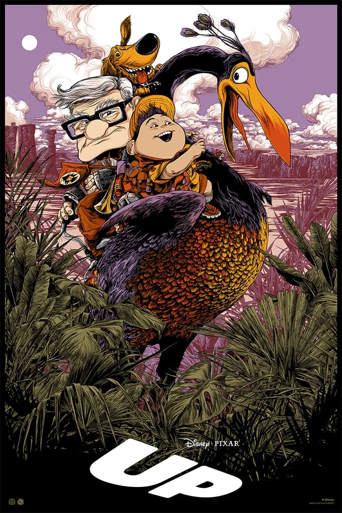 Up (Variant) Poster - Ken Taylor